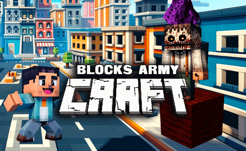 Blocks Army Craft Arcade game thumbnail