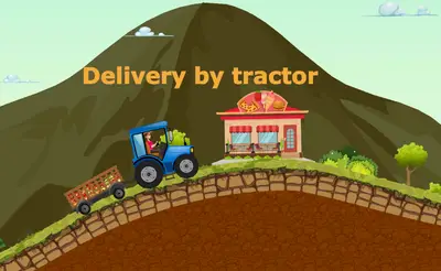 Delivery by Tractor