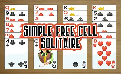 Simple Free Cell Solitaire