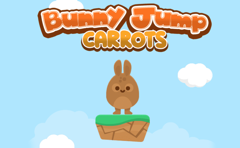 Bunny Jump Carrots Arcade game thumbnail