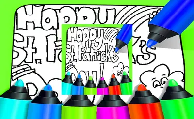 Printable St Patricks Day Coloring Pages