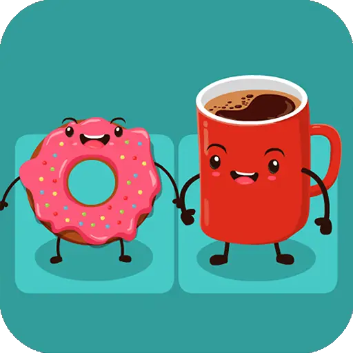 ドーナツを押すパズル