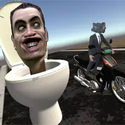 Skibidi Toilet Moto Bike Racing 2 thumbnail