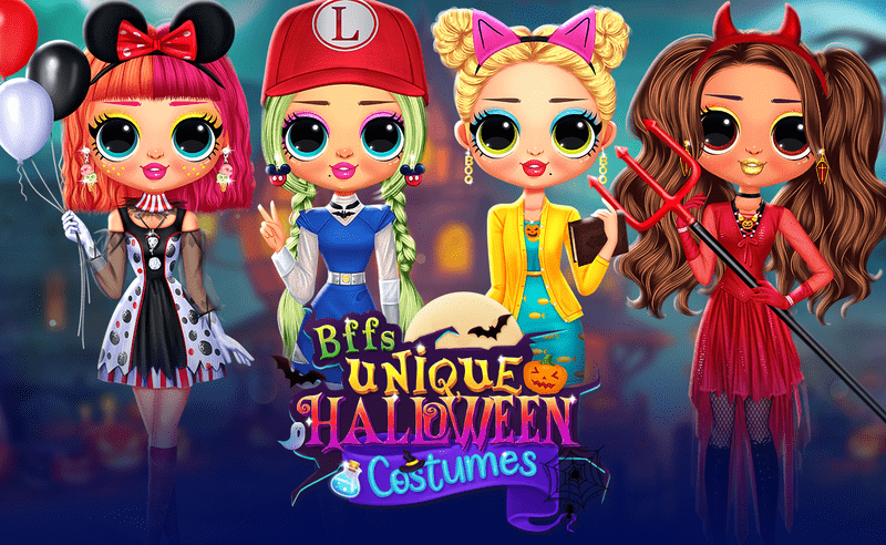 BFFs Unique Halloween Costumes Junior game thumbnail
