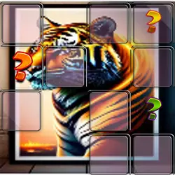 Animal Tiger Memory Match thumbnail