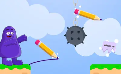 Grimace Shake Draw and Erase