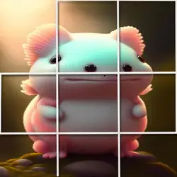 Chibi Totoro Tile Picture Challenge thumbnail