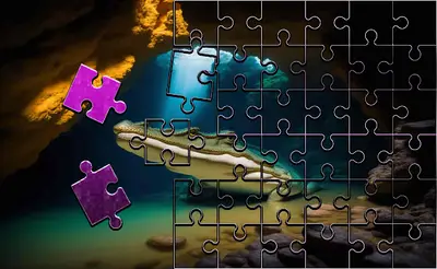Crocodile Jigsaw Perfect Slide Puzzle