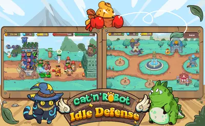  CatRobot Idle TD Battle Cat 