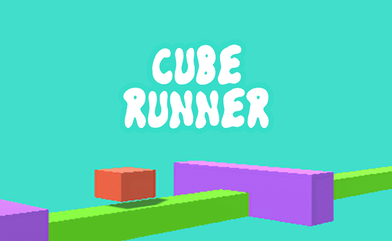 3D Cube Runner Arcade game thumbnail