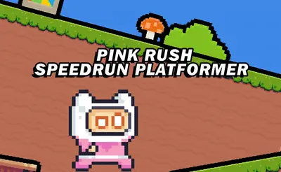Pink Rush Speedrun Platformer