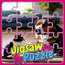 Dog and Cat Jigsaw Joyride thumbnail