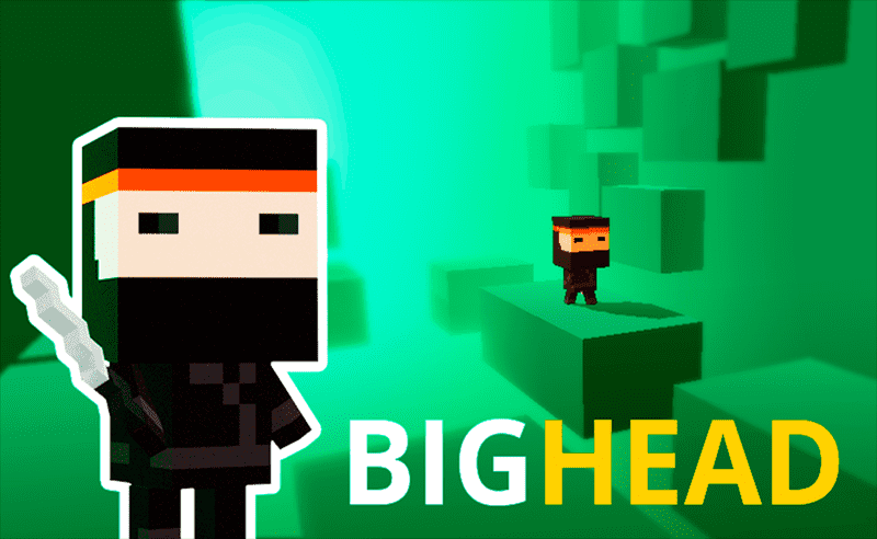 Bighead Ninja! Arcade game thumbnail
