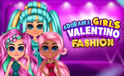 Adorable Girls Valentino Fashion