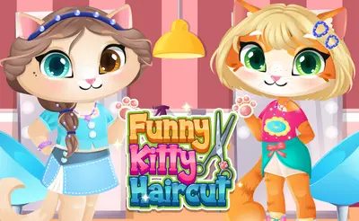 Funny Kitty Haircut