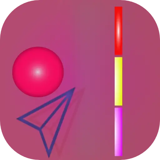 Color Wall Ball - Flappy Ball