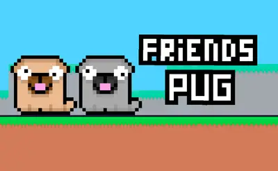 Friends Pug