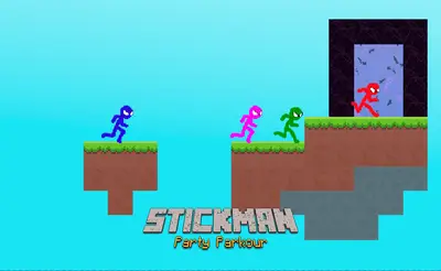 Stickman Party Parkour