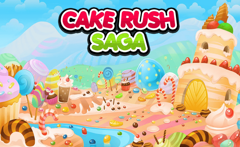 Cake Rush Saga Puzzles game thumbnail
