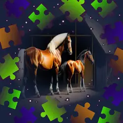 Horses Puzzle quest thumbnail