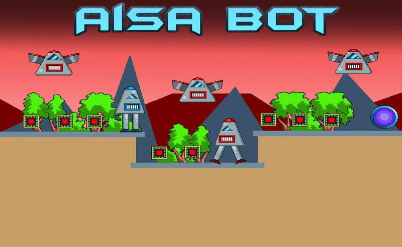 Aisa Bot Adventure game thumbnail