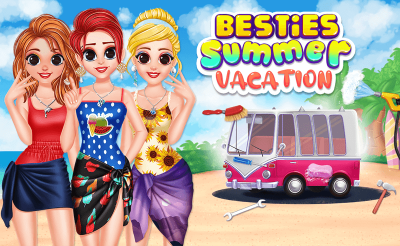 Besties Summer Vacation Junior game thumbnail